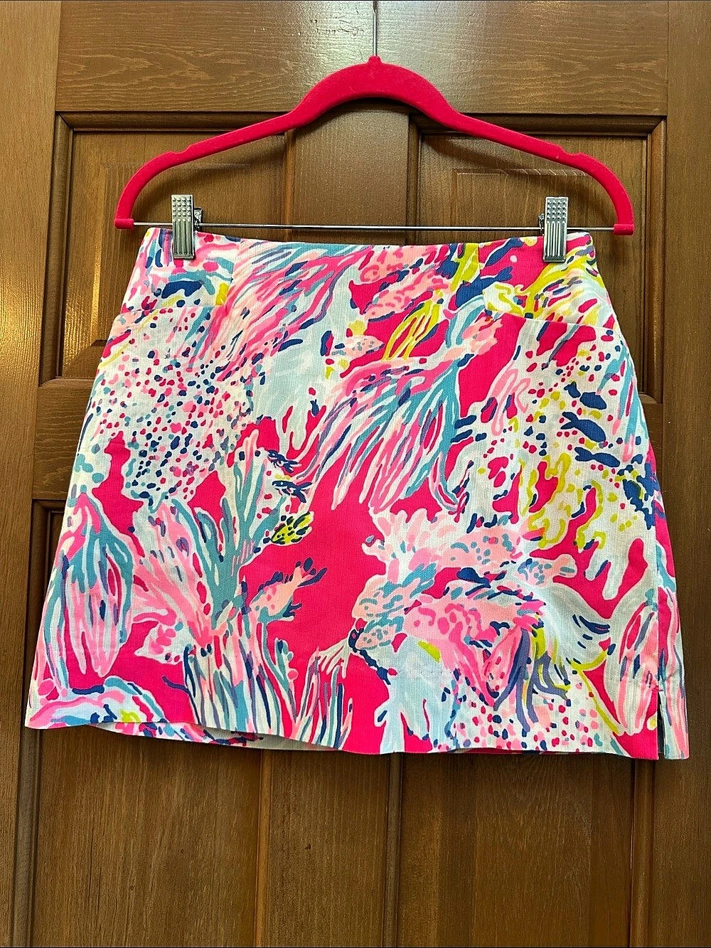 Lilly Pulitzer Abstract Print Mini Skort Size 2 Like New
